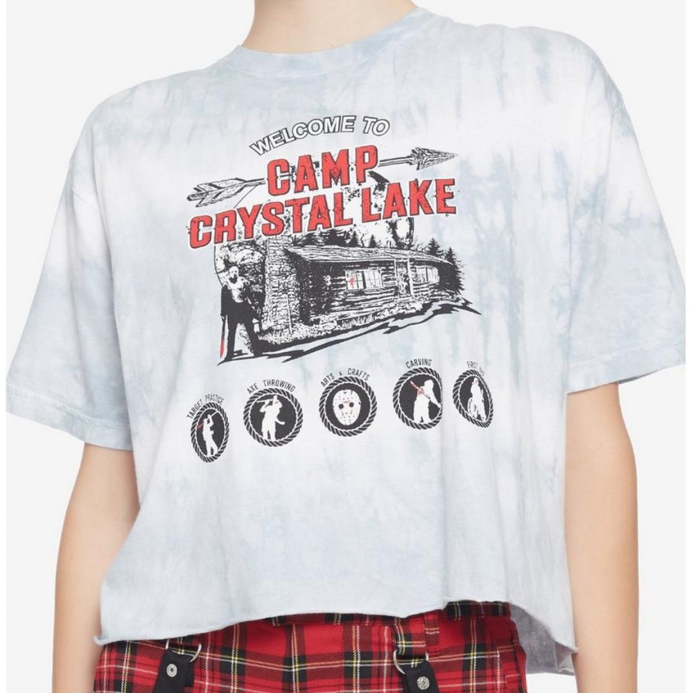 NWT! Friday the 13th crop top!